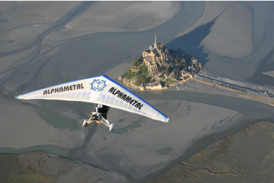 Vol en ULM Pendulaire autour du Mont-Saint-Michel