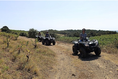 Randonnée & Initiation en Quad près de Clermont l'Hérault ou Béziers