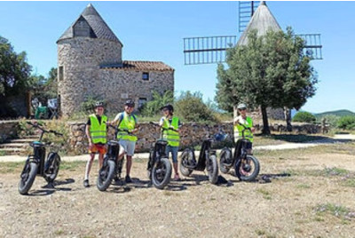 Randonnée en Trottinette Electrique TT près de Clermont l'Hérault ou Béziers