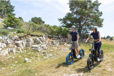Randonnée en Trottinette Electrique TT près de Clermont l'Hérault ou Béziers