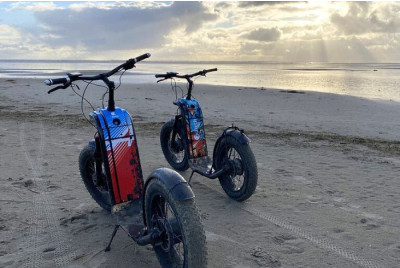 Randonnée en Trottinette Electrique TT près de Clermont l'Hérault ou Béziers