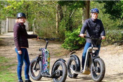 Randonnée en Trottinette Electrique TT près de Clermont l'Hérault ou Béziers