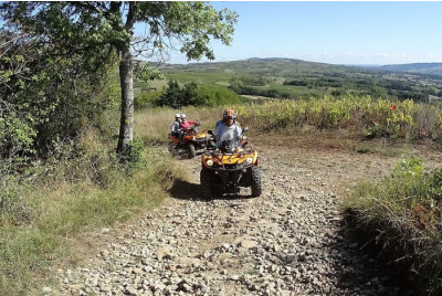 Randonnée en Buggy dans les vignes près d'Autun et Beaune