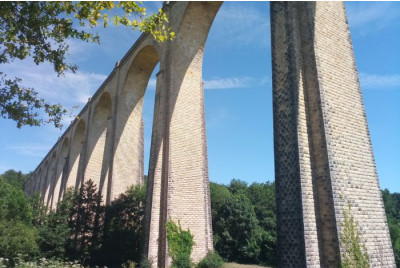 Saut à l'élastique près de Châteauroux - Viaduc de L'Auzon - Cluis