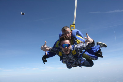 Saut en parachute tandem Péronne - proche Paris