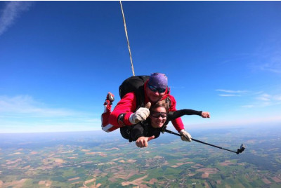 Saut en parachute tandem Saint Florentin - proche Auxerre et Paris