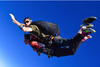 Saut en parachute tandem - proche de Grenoble