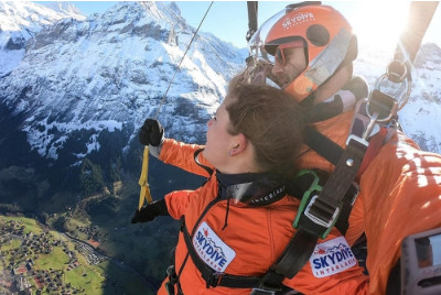 Saut en Parachute Tandem Eiger - Grindewald - Suisse