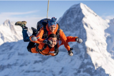Saut en Parachute Tandem Eiger - Grindewald - Suisse