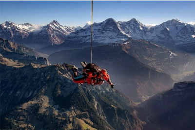 Saut en Parachute Tandem Eiger - Grindewald - Suisse
