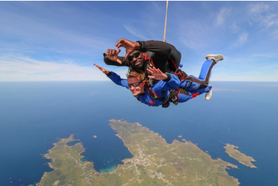 Saut en Parachute Tandem - Bretagne