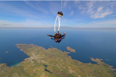 Saut en Parachute Tandem - Bretagne
