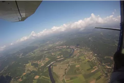 Saut en parachute tandem à Millau - Larzac