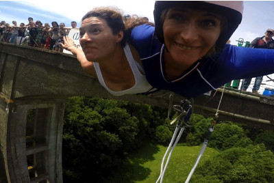 Saut à l'élastique en DUO + Vidéos - proche le Mans et Paris