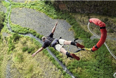 Saut à l'Élastique pendulaire de 115 mètres - La Réunion