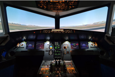 Simulateur de Pilotage avion en Airbus A320 au Castellet