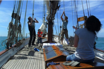 Croisière en vieux gréement dans le Golfe du Morbihan