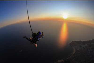 Saut en parachute aux Sables d'Olonne - Vendée