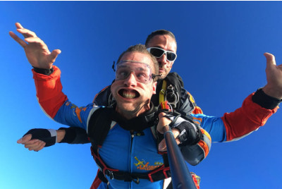 Saut en parachute aux Sables d'Olonne - Vendée