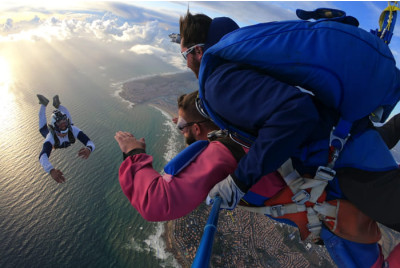 Saut en parachute aux Sables d'Olonne - Vendée