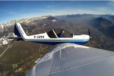 Vol d'initiation au pilotage d'ULM Multiaxes - avion léger - Grenoble