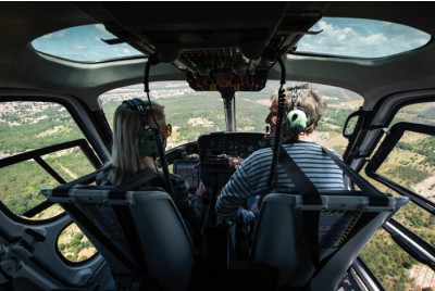 Vol privatif en hélicoptère AS350 à Gap / Tallard