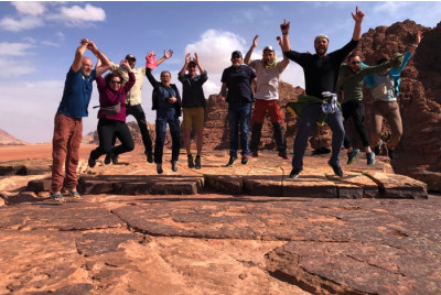 Stage de survie dans le Wadi Rum - Jordanie