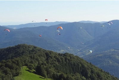 Stage d'initiation au parapente entre Mulhouse et Épinal