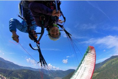 Stage d'initiation au parapente entre Mulhouse et Épinal