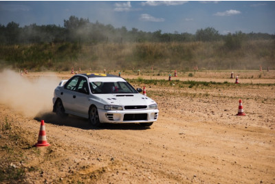 Cours particulier rallye en Subaru Impreza STI - Saint-Étienne