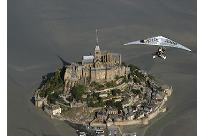 Baptême en ULM Pendulaire - Mont-Saint-Michel