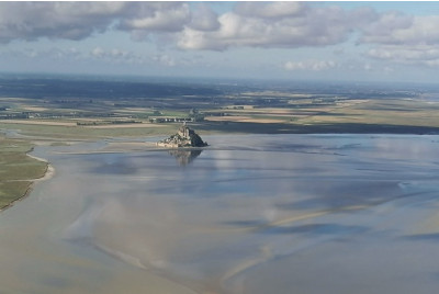 Baptême en ULM Pendulaire - Mont-Saint-Michel
