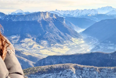 Vol en montgolfière au Lac d'Annecy