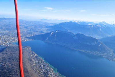 Vol en montgolfière au Lac d'Annecy