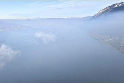 Vol en montgolfière au Lac d'Annecy