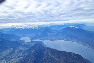 Vol en montgolfière au Lac d'Annecy