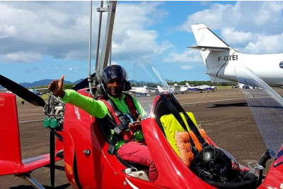 Vol en ULM Autogire au dessus de la Martinique