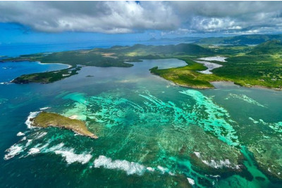 Vol en ULM Autogire au dessus de la Martinique