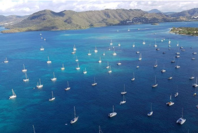 Vol en ULM Autogire au dessus de la Martinique