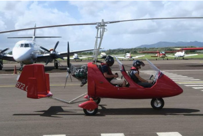 Vol en ULM Autogire au dessus de la Martinique