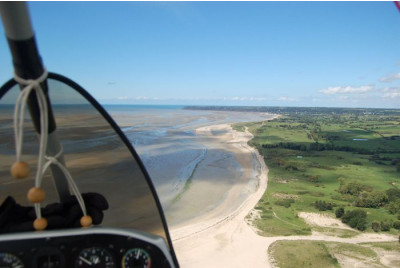 Vols DUO en ULM Pendulaire ou Autogire autour du Mont-Saint-Michel
