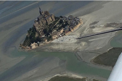 Vol avion à frais partagés vers Le Mont-Saint-Michel ou Les Falaises d'Etretat - Coavionnage