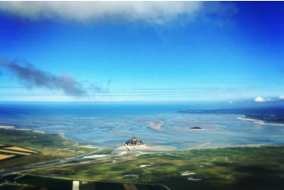 Vol avion à frais partagés vers Le Mont-Saint-Michel ou Les Falaises d'Etretat - Coavionnage