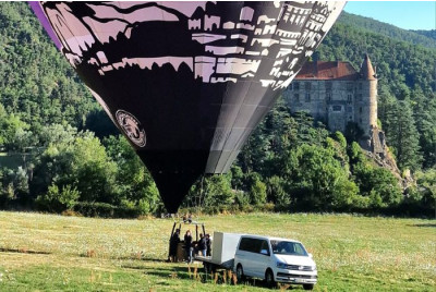 Baptême en montgolfière au Puy-en-Velay - de 1 à 6 personnes