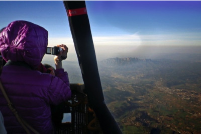 Vol exclusif en Montgolfière Montserrat proche Barcelone