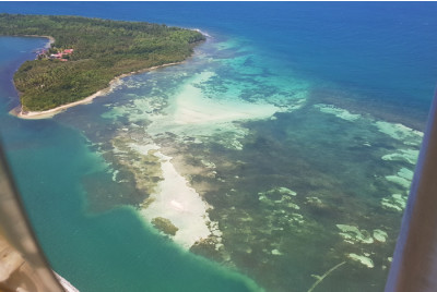 Vol en ULM Hydravion au dessus de la Guadeloupe et ses îles
