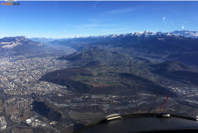 Vol en avion léger ULM multiaxes - Grenoble 