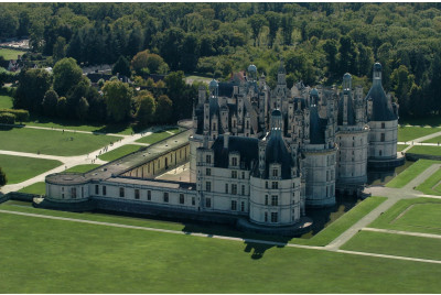 Baptême hélicoptère aux Châteaux de la Loire - Amboise