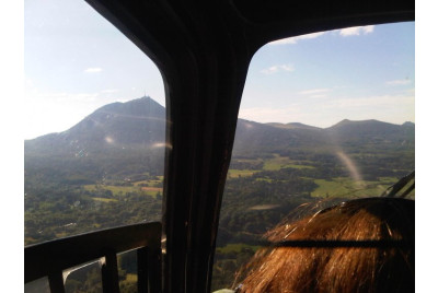 Vol panoramique en hélicoptère - Volcans d'Auvergne - Issoire