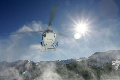 Baptême hélicoptère au Mont-Blanc - Megève